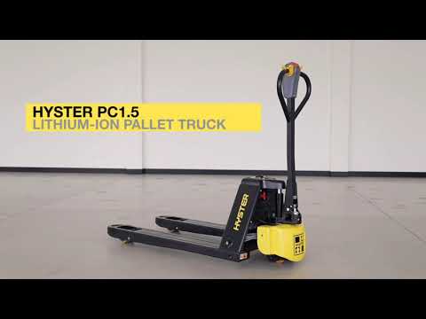 Hyster PC1.5 Lithium-Ion Powered Pallet Truck