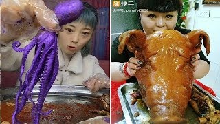 Подборка: Азиаты едят необычную еду - Видео онлайн