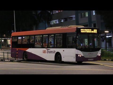 [SBST] REDLINE KICKDOWN , Ride on SBS8742R on Service 101 . Scania K230UB Euro V Batch 1