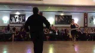 Natacha POBERAJ y Jesús VELÁZQUEZ, zamba. Festejo 16 años de La Baldosa (16-nov-18)
