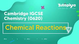 Physical and Chemical Changes