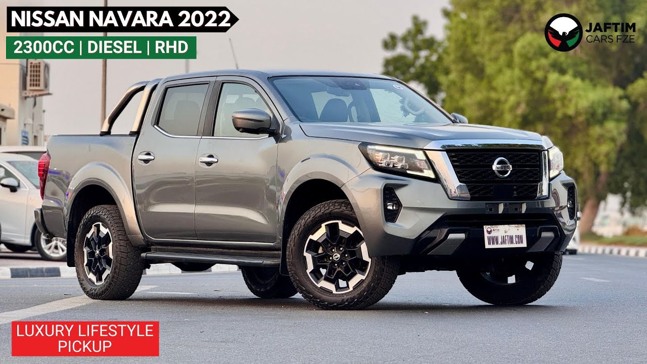 Nissan Navara DOUBLE CABIN | 360 VIEW CAMERA | 2.3L ENGINE | AT | LEATHER SEATS | RHD video