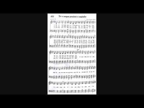 Hinário 5 CCB - Hino 423 - Só o sangue precioso e expiador - Strings - Teclado Yamaha PSR S670