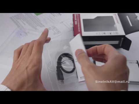 Transcend StoreJet 25S3 for 2.5" HDD/SSD USB 3.0 Aluminum (TS0GSJ25S3) - Unboxing