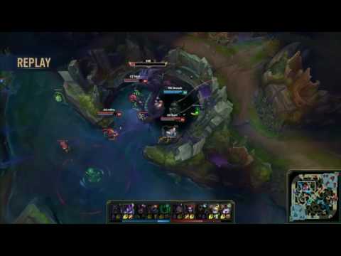 Fnatic (Caps Syndra) VS G2 (Perkz Ekko) Game 3 Highlights - 2017 EU LCS Spring Semifinals