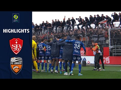 STADE BRESTOIS 29 - FC LORIENT (0 - 1) - Highlights - (SB29 - FCL) / 2021(2022