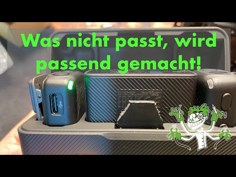 Was nicht passt, wird passend gemacht! DJI Mic am SmallRig befestigen