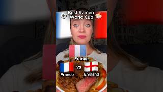France 🇫🇷 vs England 🏴󠁧󠁢󠁥󠁮󠁧󠁿 BEST Ramen World  Cup Match 
