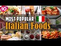 Incredible Top 10 Most Popular Italy Foods || Italy Street Foods || Traditional Italian Cuisine