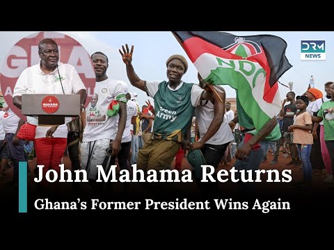 John Dramani Mahama Makes a Historic Comeback, Winning Ghana’s Presidential Election | AC1G