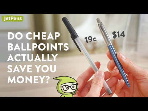 Is a Cheap Ballpoint Pen Actually Cheaper? 🖊✨ The Results Might Surprise You!