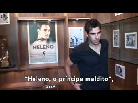 BOTAFOGO/EXPOSIÇÃO HELENO DE FREITAS  - O jogador Herrera durante a Exposição Heleno.mp4