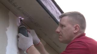 Ereszborítás Cementex lapokból