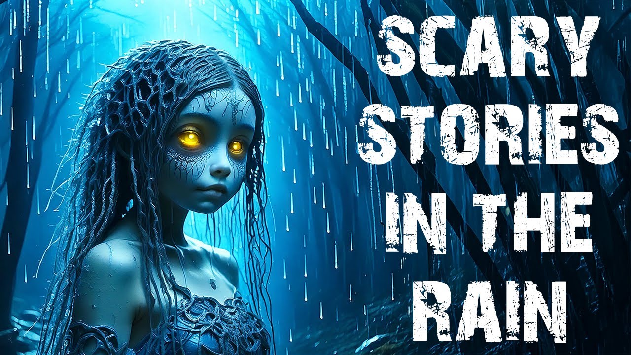 True Scary Stories Told In The Rain | 50 True Disturbing Stories With Black Screen For Sleep