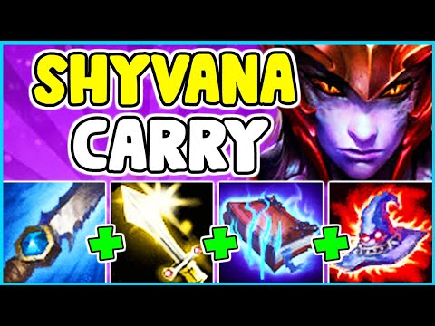 HOW TO PLAY SHYVANA JUNGLE & SOLO CARRY In Season 10 | Shyvana Guide S10 - League Of Legends