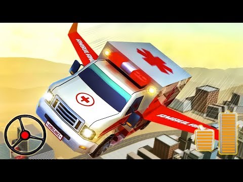 Flying Ambulance Rescue Emergency Drive - Parking Car Simulator | Android Gameplay