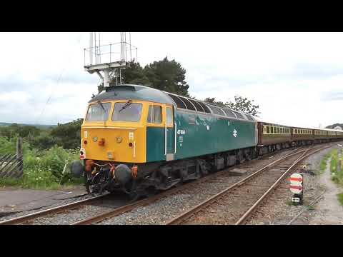 BR Class 47's no's: 47810{D1924}-47853{47614} @ Appleby {5Z50} 15/06/2019.