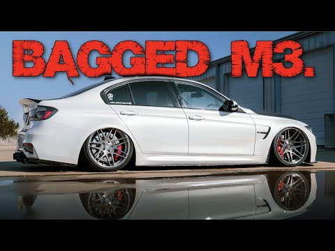 BAGGED BMW F80 M3! | AirLift Performance X Flo Tanks Install 4K