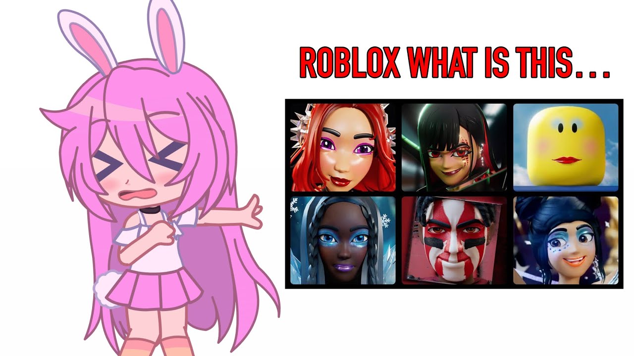 Roblox's makeup update is WEIRD…