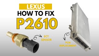 Lexus : How to Fix the P2610 Engine Error Code with 3 Methods