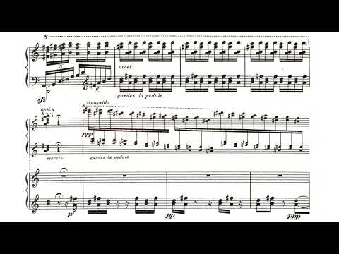 [Ernest Schelling] Nocturne "Ragusa" (Score-Video)