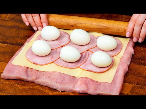 This trick will make any chef envious! The meat roll that will conquer you