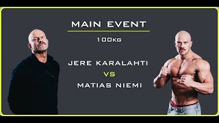 Jere Karalahti Vs Matias Niemi Full fight F2F Event