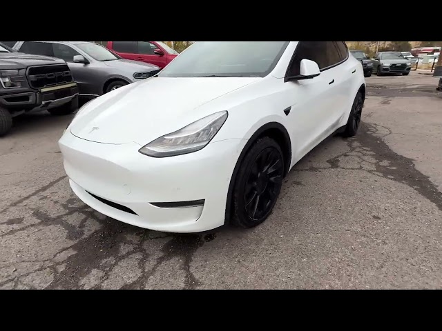 2021 TESLA MODEL Y SUV DUAL AC ELECTRIC MOTORS LONG RANGE SPORT UTILITY 4D