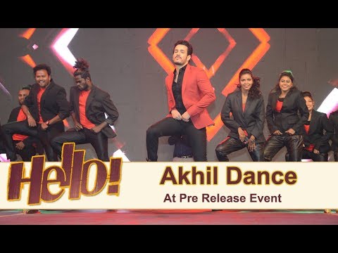 Akhil Dance Performance 2 At Hello Pre Release Event
