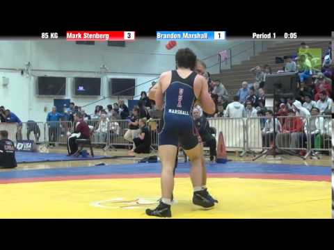 85 KG QF - Mark Stenberg (NYAC) vs. Brandon Marshall (USOTS)