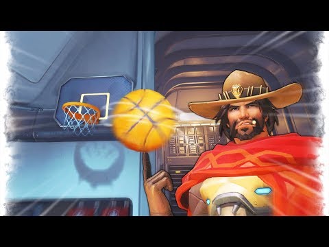 WORLDS RAREST BASKETBALL SHOT..!! | Overwatch Best and Funny Moments - Ep.212