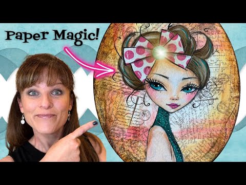 5 EASY Collage HACKS for ADORABLE Mixed Media Art!