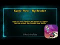 Big Brother - Kanye West (Lyric Video)