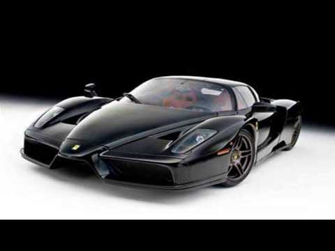 Black Ferrari Enzo INSANE SOUND - Start Up & Revs!