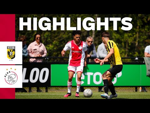 Title-decisive match in Arnhem ⚔️ | Highlights Vitesse O16 - Ajax O16