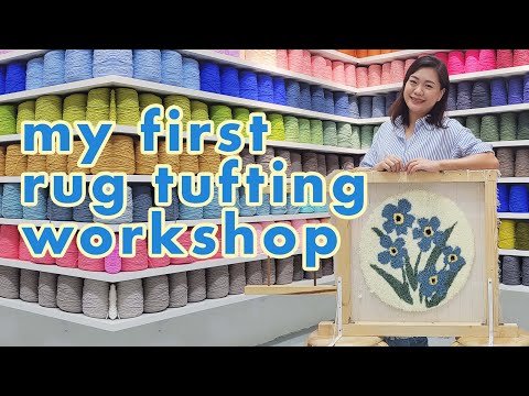 My First Rug Tufting | Art Workshop