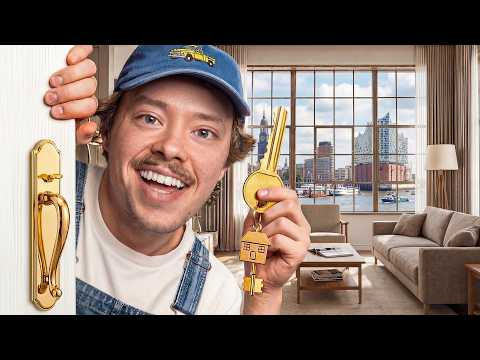 This is my new apartment in Hamburg! | Moving vlog + room tour