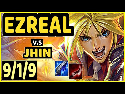 BRTT (EZREAL) vs JHIN - 9/1/9 KDA BOTTOM ADC GAMEPLAY - BR Ranked DIAMOND