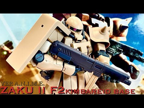 Robot Spirits MS-06F-2 Zaku II F2 [Kimbareid Base] (ver. ANIME) Review