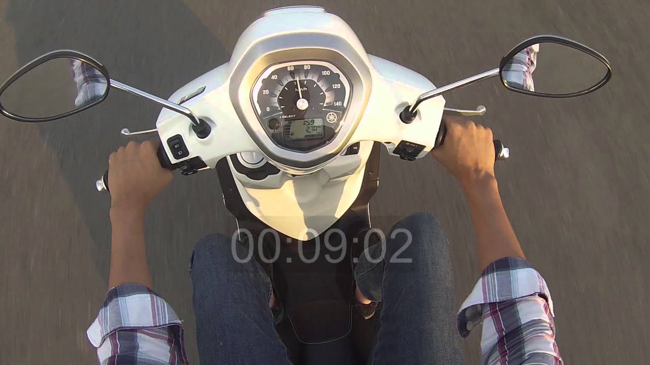 Tinhte.vn - Yamaha Nozza Grande: Thử nghiệm tăng tốc từ  0 - 60 km/h