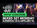 MIXED SET MONDAY | Elemental Charge Blade & Artillery Gunlance (Monster Hunter World Iceborne)