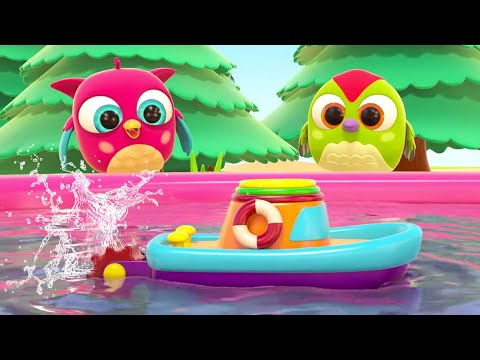 Cartoni animati per bambini. Gufetto Hop Hop gioca con Toc Toc. Nuovi episodi in italiano.