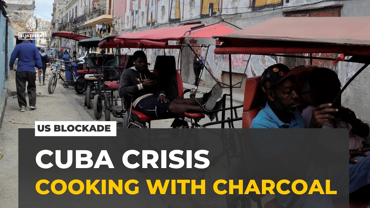 US blockade on Cuba: Cubans turn to firewood and charcoal to cook