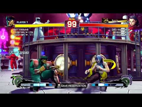 SSF4 AE: BA11iN8oh8 (Bison) VS DRS filipin0man (Rose)