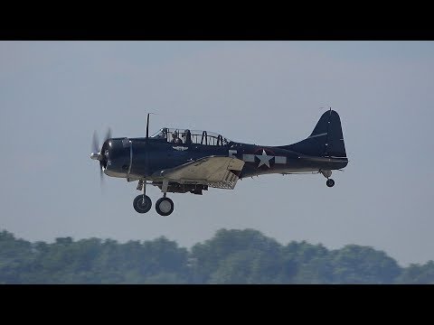 Rare Warbirds: SBD Dauntless, Curtis Helldiver, F4U Corsair