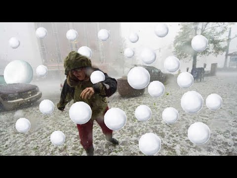 Catastrophe in Italy! Huge hail and storm destroyed crops across the country