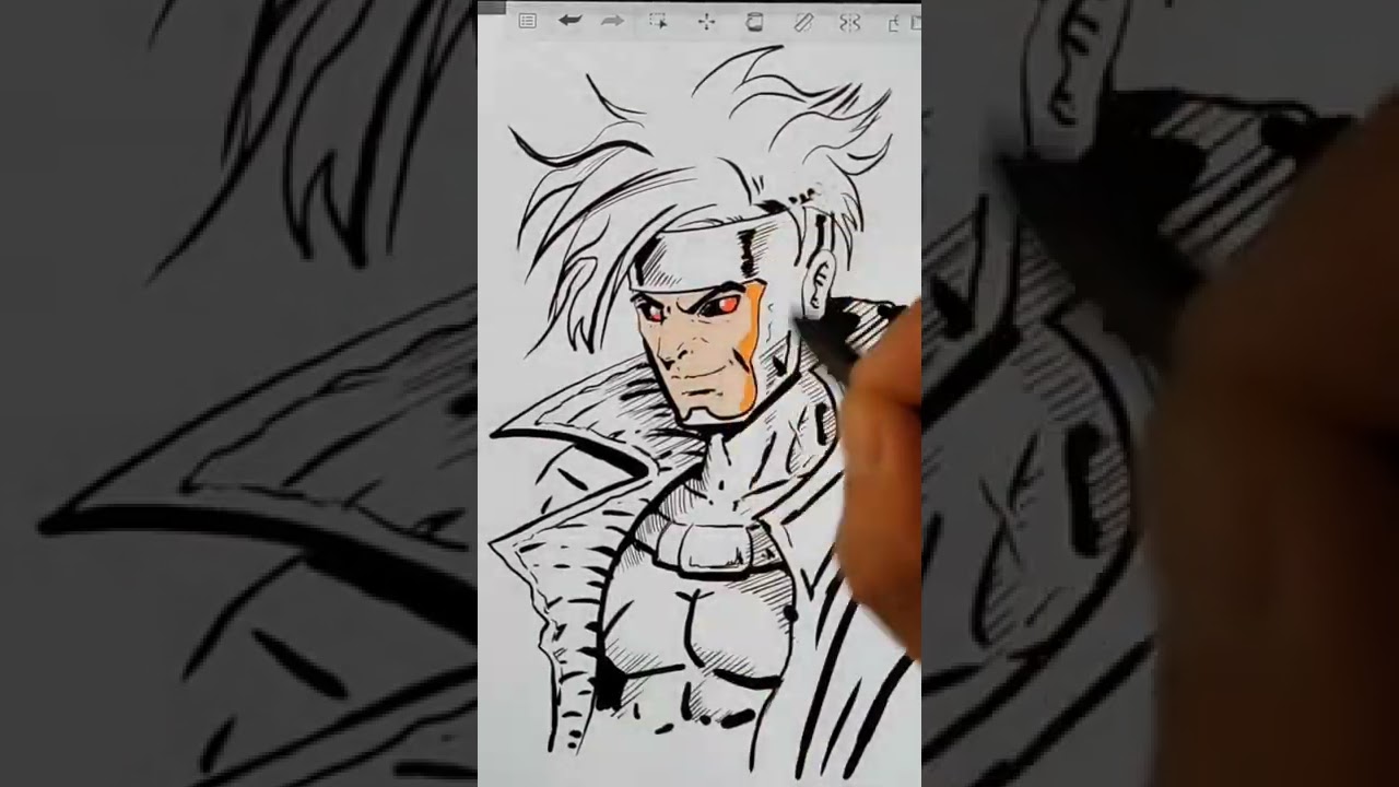 Drweimg Gambit! fast drawing! art tutorial