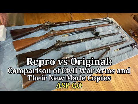 Repro vs Original: A Quick Comparison of Civil War Arms and Their New Made Copies