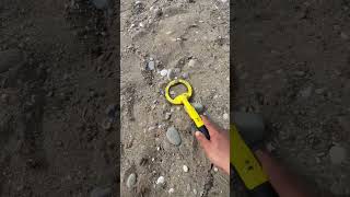 Dedektörle sahilde altın arama part 1 #shorts #keşfet #dedektör