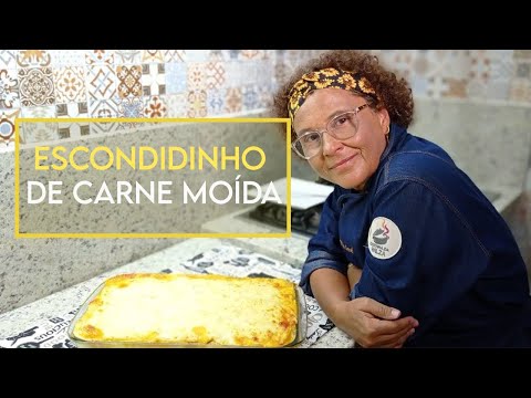 Escondidinho de carne moída ,  barato e delicioso!!!
